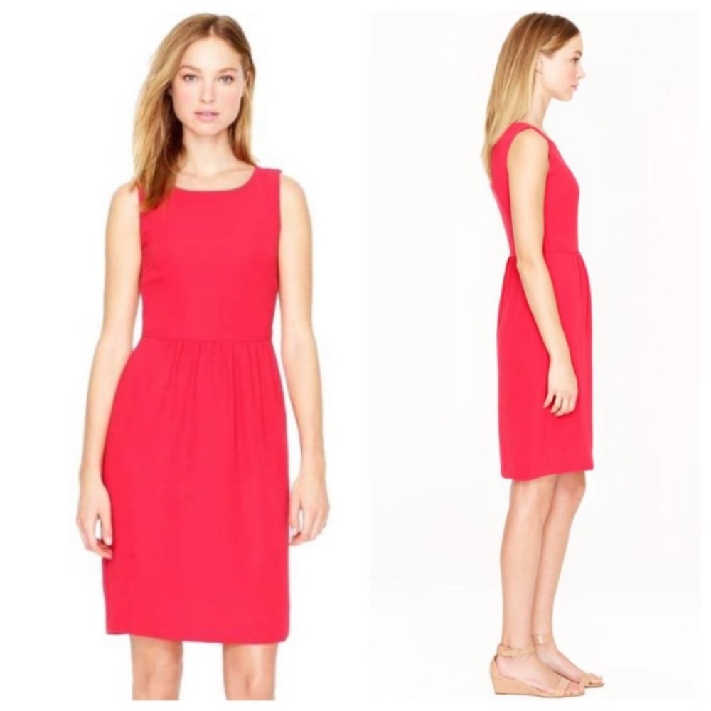 J Crew Camille Dress: Coral